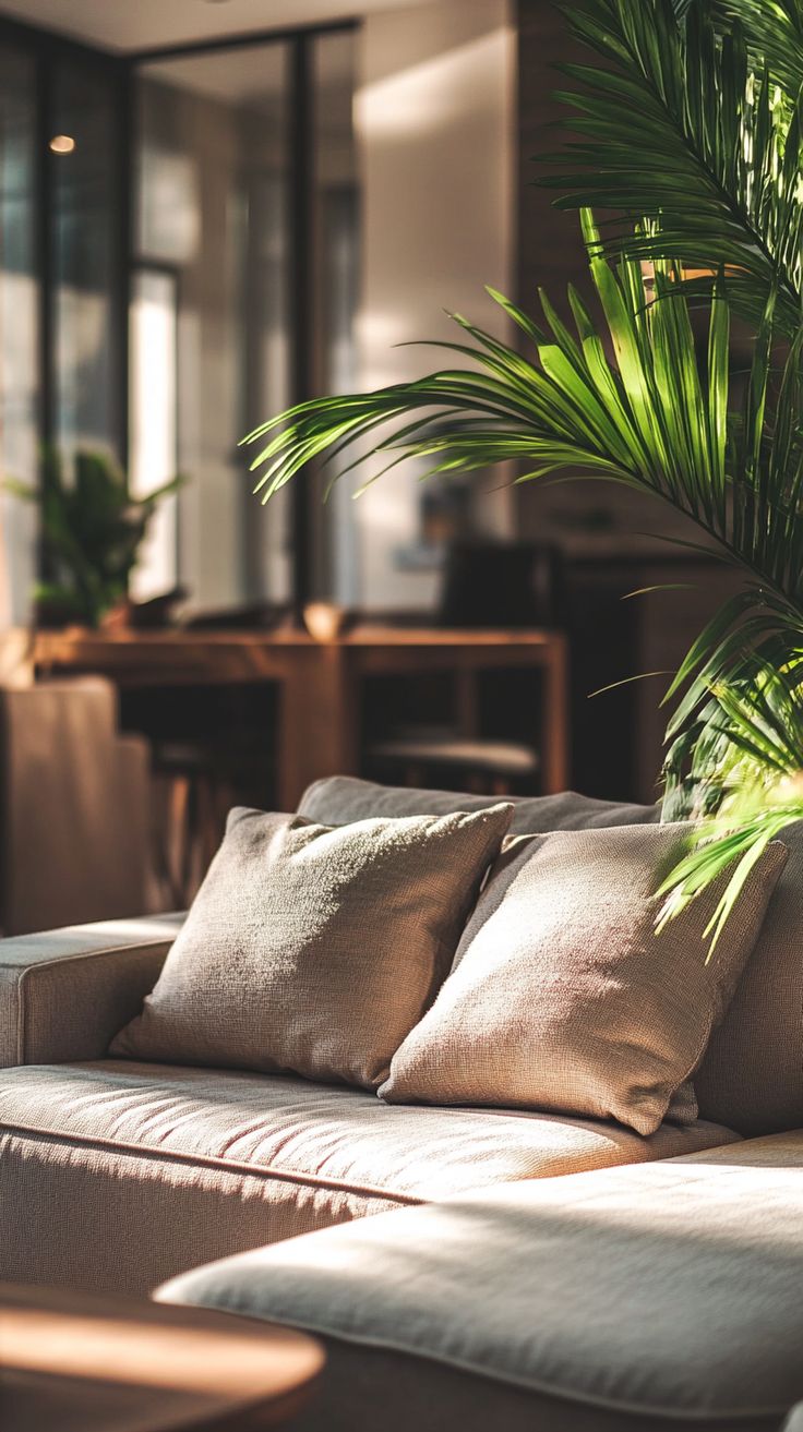 Warm Architectural Living Space Craftsmanship